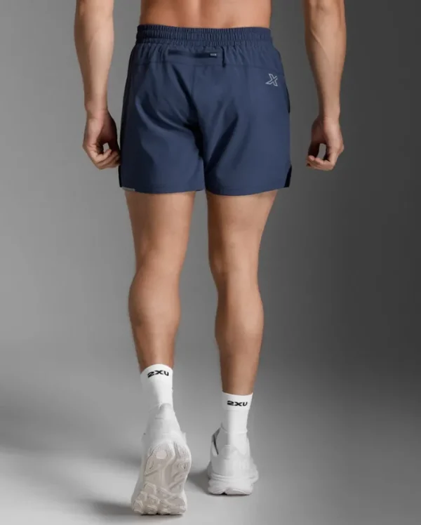 Discount 2XU Aero 5 Inch Shorts Midnight/Silver Reflective