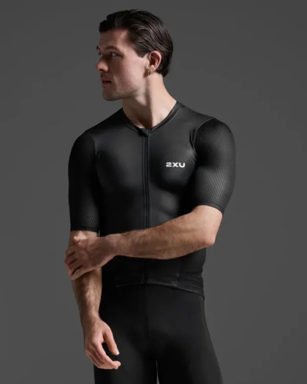 Fashion 2XU Aero Hex Tri Sleeved Top