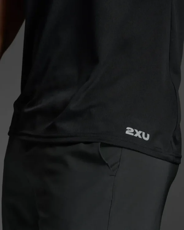 Sale 2XU Aero Tank Black/Silver Reflective