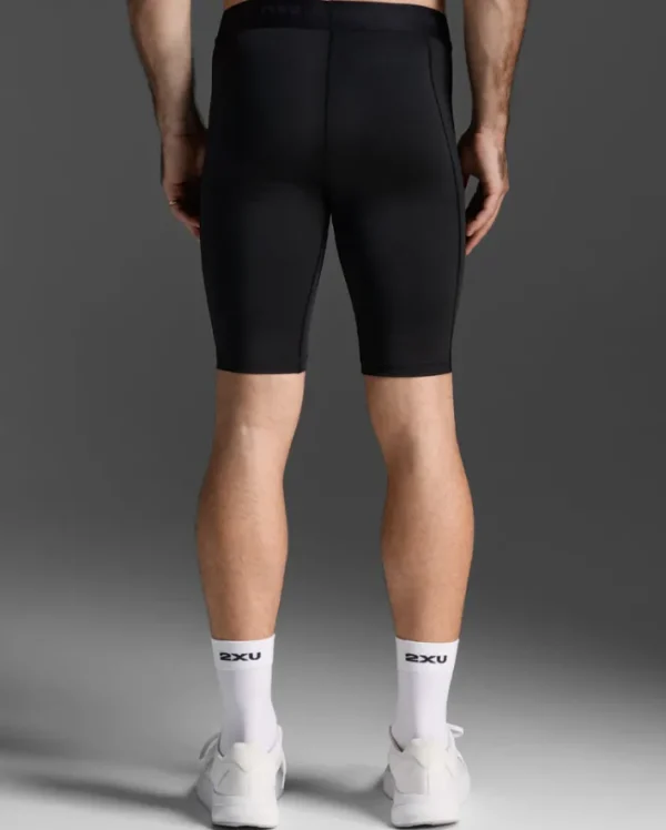 Online 2XU Base Layer Compression Shorts Black/Nero