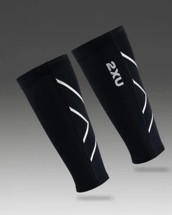 Best 2XU Compression Calf Guards Black/Black