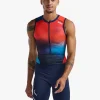 Hot 2XU Core Trisuit Poppy/Midnight