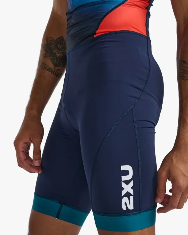 Hot 2XU Core Trisuit Poppy/Midnight