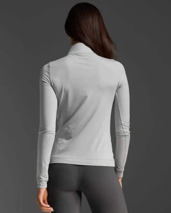 Fashion 2XU Flex 1/2 Zip Long Sleeve Harbor Mist/Harbor Mist