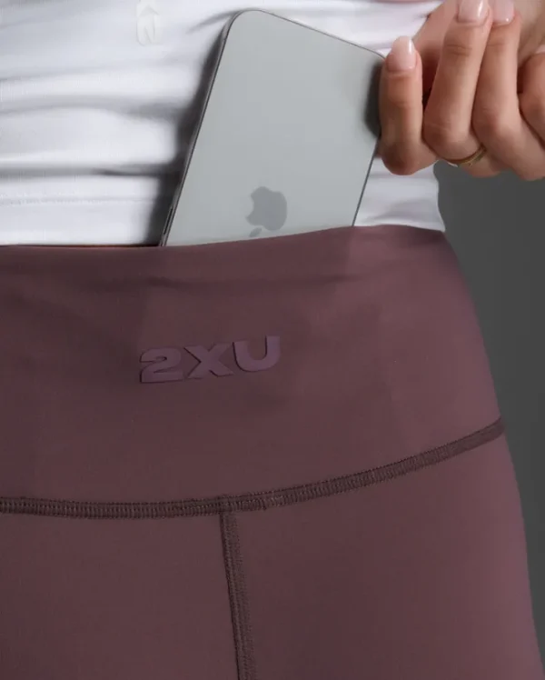 Fashion 2XU Form Soft Touch Hi-Rise Compression 4" Shorts Raisin/Raisin