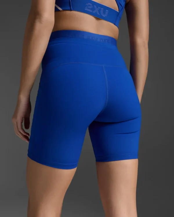 Fashion 2XU Form Stash Hi-Rise 6" Bike Short with Pockets Surf/Surf