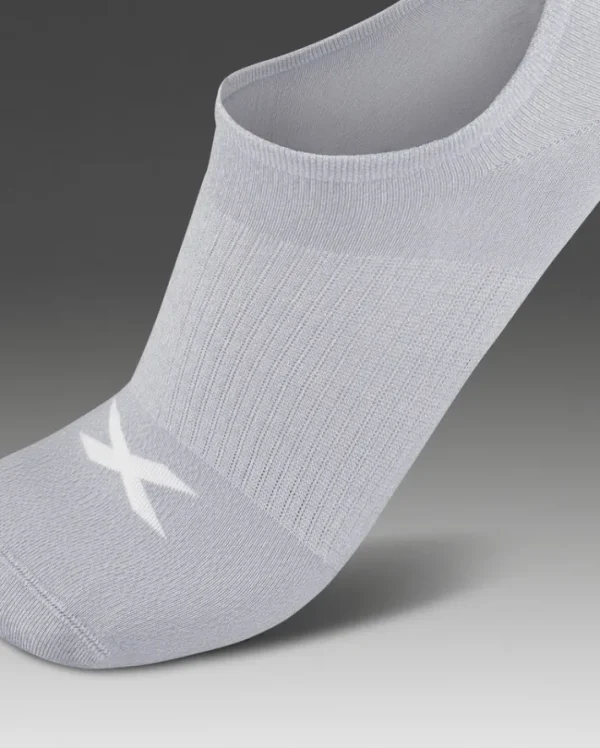 Fashion 2XU Invisible Socks 3 Pack Three/Colour