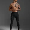 Sale 2XU Light Speed Compression Tights Black/ Black Reflective