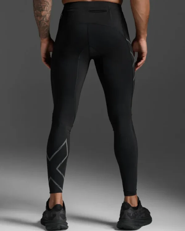 Sale 2XU Light Speed Compression Tights Black/ Black Reflective