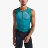 New 2XU Light Speed Front Zip Trisuit Forest Green/Raft