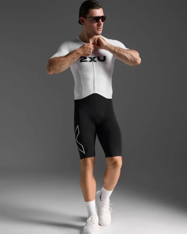 Online 2XU Light Speed React Sleeved Trisuit