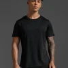 Online 2XU Light Speed Tech Tee Black/Black Reflective
