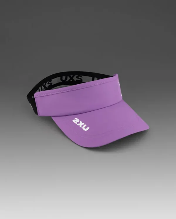 Best 2XU Performance Visor Thistle/White