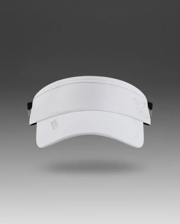 Fashion 2XU Performance Visor White/White