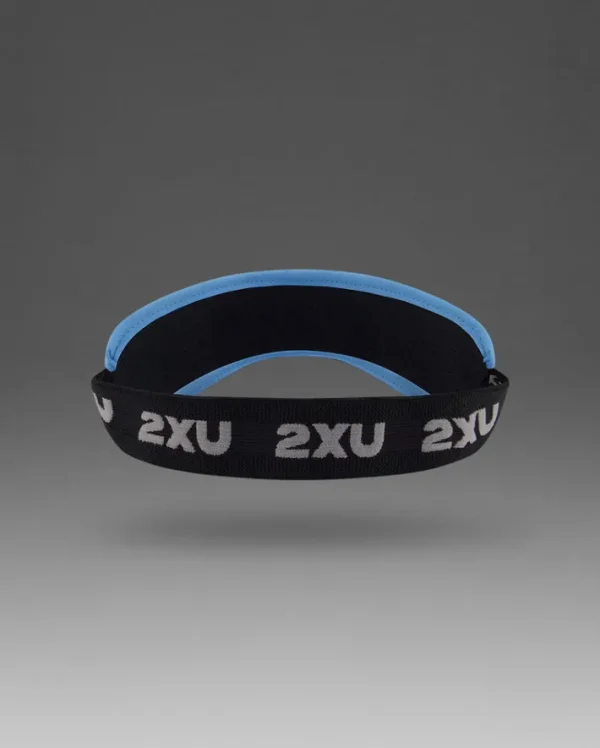 Outlet 2XU Performance Visor Azure Blue/Black