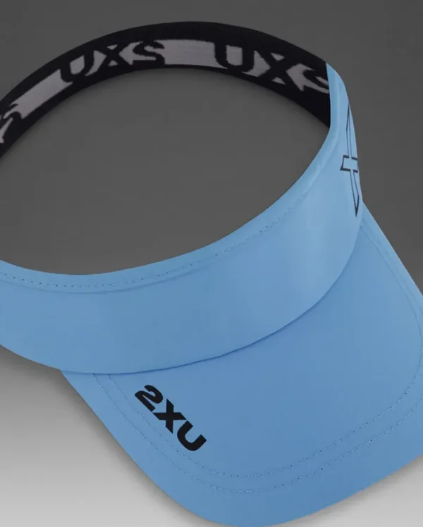 Outlet 2XU Performance Visor Azure Blue/Black