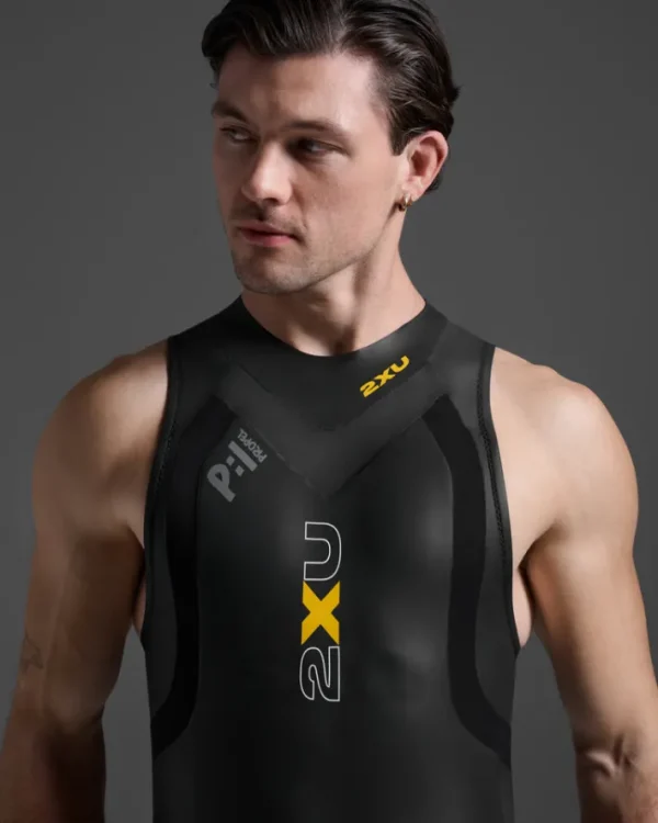 Sale 2XU Propel:1 Sleeveless Wetsuit Black/Ambition