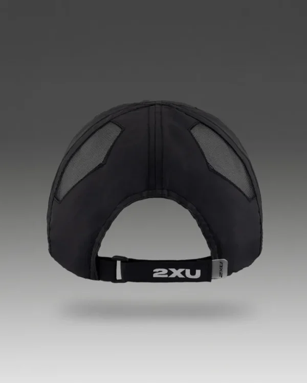 Online 2XU Run Cap Black/Black
