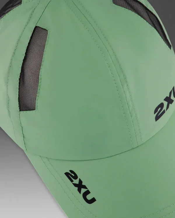 Outlet 2XU Run Cap Digital Mint/Black