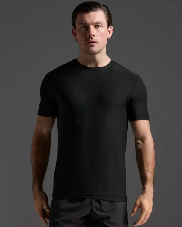 Sale 2XU Signature Tee Black/Black