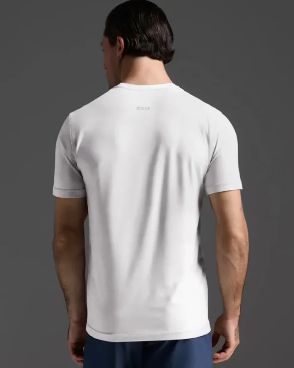 Discount 2XU Signature Tee White/White