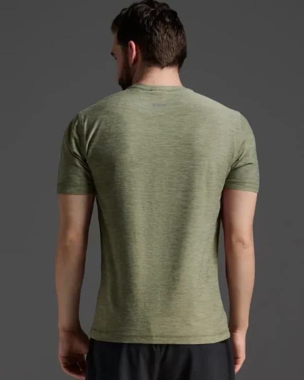 Hot 2XU Signature Tee Hunter Green/Hunter Green