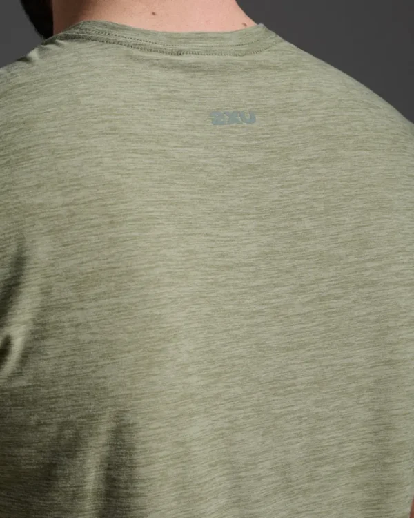 Hot 2XU Signature Tee Hunter Green/Hunter Green