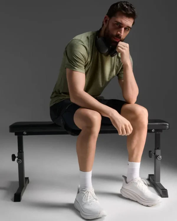 Hot 2XU Signature Tee Hunter Green/Hunter Green