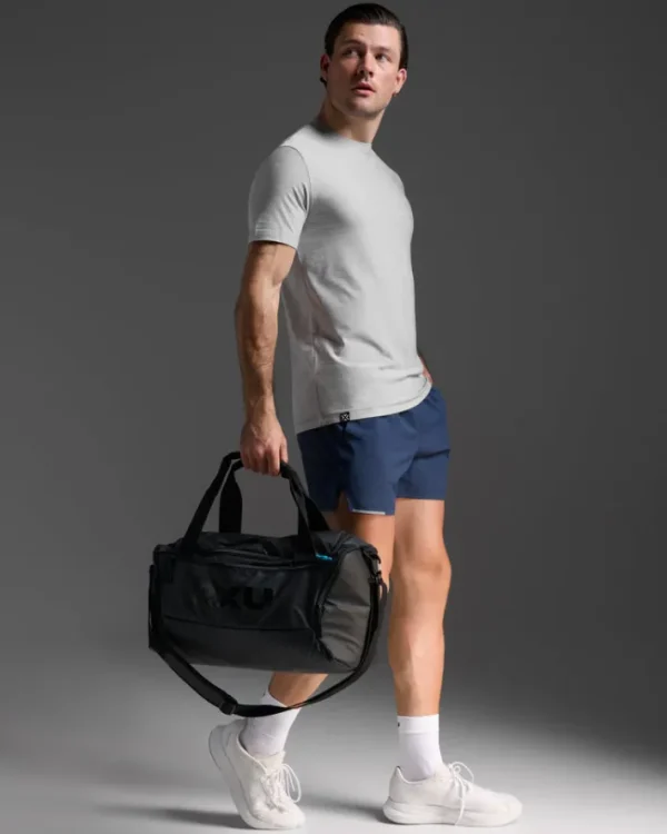 Fashion 2XU Signature Tee Harbor Mist/Harbor Mist