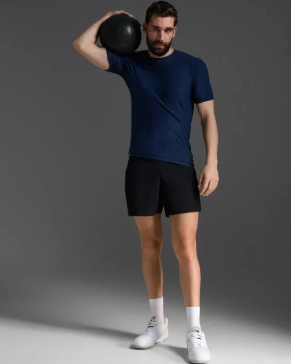 Outlet 2XU Signature Tee Midnight/Midnight