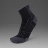 Online 2XU Vectr Cushion 1/4 Crew Compression Socks Black/Titanium