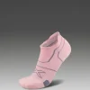 Outlet 2XU Vectr Cushion No Show Compression Socks Dusty Pink/Grey